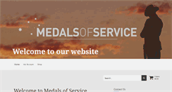 Desktop Screenshot of medalsofservice.com.au